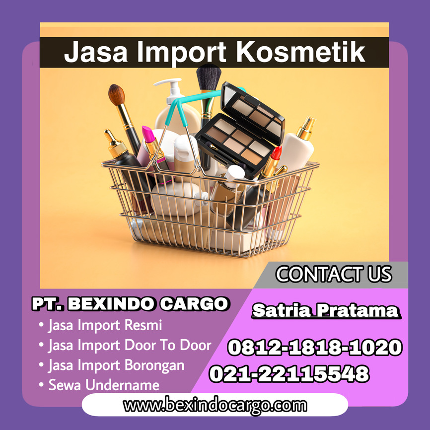Jasa Import Kosmetik Dan Skincare